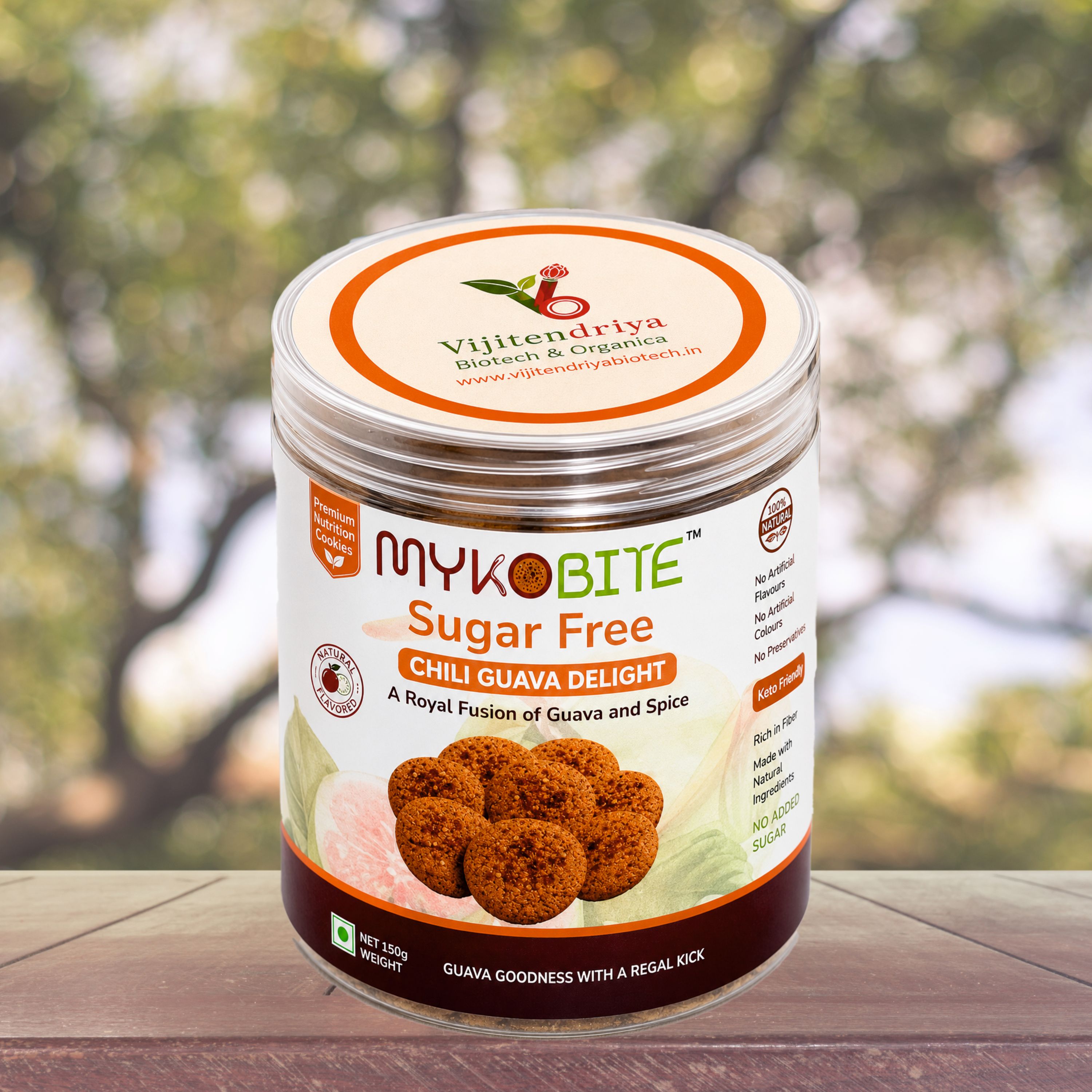 MYKOBITE-Chili Guava Delight Cookies